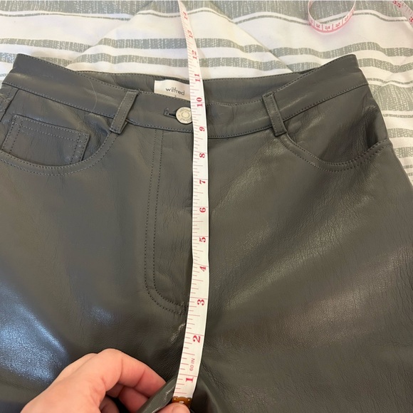 Aritzia Wilfred Vegan Leather Melina Pant - Picture 13 of 16